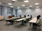 入社式の様子