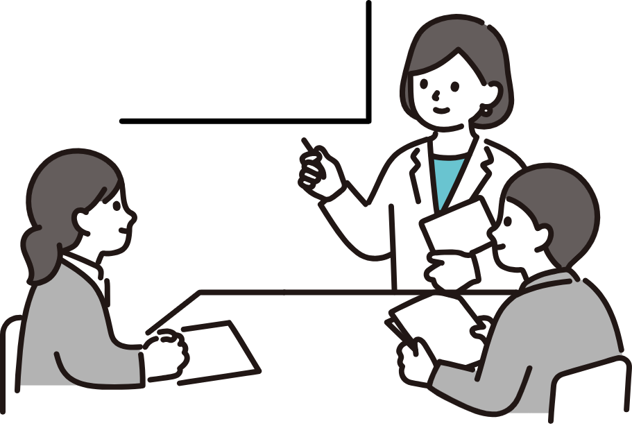 新人研修のイラスト